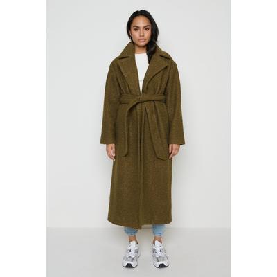 Grayson Boucle Coat - Khaki