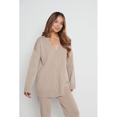Hayden Knit Cardigan - Beige