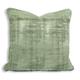 Zinc Luxury Designer Silver Silk Linen Weave Cushion Pillow Cover