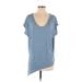 Gap Fit Active T-Shirt: Blue Activewear - Women's Size Small