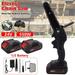 Xhy Electric Chainsaw 6 Inch 24V Battery Powered Outdoor Wireless One Hand Handheld Portable Logging Pruning Chain Saw Tool