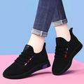NECHOLOGY Comfortable High Heels Women Mesh Tennis Breathable Fashion Sport Shoes Womens Casual Slip on Shoes Wide Purple 7