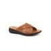 Women's Tillman 5.0 Slip On Sandal by SoftWalk in Luggage (Size 11 M)