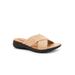 Women's Tillman 5.0 Slip On Sandal by SoftWalk in Ivory (Size 11 M)