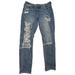 American Eagle Outfitters Jeans | American Eagle Outfitters Tomgirl Stretchy Denim Jeans | Color: Blue | Size: 6