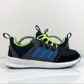 Adidas Shoes | Adidas Men’s Sl Loop Runner Black Blue Volt Athletic Running Shoes Size 11.0 | Color: Black/Blue | Size: 11