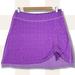 Athleta Skirts | Athleta Crossroads Burnout Drawstring Stretchy Athletic Mini Skirt Grape Juice | Color: Purple | Size: S