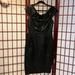 Zara Dresses | Faux Leather Midi Dress | Color: Black | Size: L