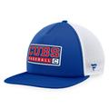 Men's Majestic Royal/White Chicago Cubs Foam Trucker Snapback Hat