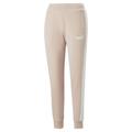 Sporthose PUMA "Around the Block Hose Damen" Gr. XL, Normalgrößen, rosa (rose quartz white pink) Damen Hosen Trainingshosen