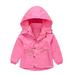 Qufokar Girls Sweater Dress Size 6 Juniors Winter Coat Kids Boys Girls Winter Coat With Pocket Hooded Jacket Toddler Zipper Windproof Outwear