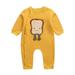 Qufokar Magnetic Sleepers for Babies 18 Month Boy Easter Outfit Toddler Kids Children Baby Boys Girls Long Sleeve Cute Cartoon Warm Romper Bodysuit Outfits Clothes