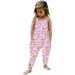 BJUTIR Baby Girls Bodysuits Outfit Kids Baby Jumpsuit 1 Piece Floral Cartoon Easter Bunny Playsuit Strap Romper Summer Outfits Clothes For 2-3 Years