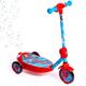 Huffy Marvel Spiderman Bubble Elektroroller für Kinder im Alter von 3-5 Jahren, 6-Volt-Batterie-Spielzeug-Roller mit Blasenmaschine, Rot