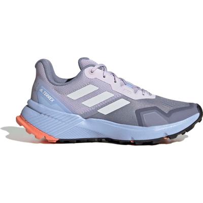 Adidas Terrex Soulstride Trail Running Shoes - Women's Silver Violet/Crystal White/Coral Fusion 85US HR1190-8-5