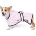 Personalized Passion Personalized Dog Bathrobe Towel w/ Name & Paw-Dog Bath Robe for Custom Pet Bathrobe for Dogs Fleece/ | 18.11 W in | Wayfair