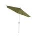 Wade Logan® Bala 7'5" Market Sunbrella Umbrella Metal in Green | 97.8 H x 90 W x 90 D in | Wayfair 6E9B8EAFA4404897A61E1F4D7FFEF3BD