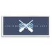 Stupell Industries Life Better At Lake Crossed Oars Giclee Art By Lil' Rue Wood in Blue/Brown/White | 13 H x 30 W x 1.5 D in | Wayfair
