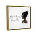 Stupell Industries You Got This Girl Portrait Giclee Art By Alison Petrie Canvas in Black/Brown/White | 25 H x 31 W x 1.7 D in | Wayfair