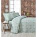 East Urban Home Mattis Cotton Blend Bedspread Set Cotton in Green | 63" x 87" Bedspread + 1 Standard Pillowcase | Wayfair