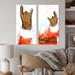 The Holiday Aisle® Christmas Holiday Fancy Santa Claus IV - 2 Piece Print Set on Canvas Canvas, in Brown/Orange/Red | 20 H x 24 W x 1 D in | Wayfair