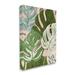 Stupell Industries Layered Monstera Plant Leaves Canvas Wall Art By Ziwei Li Canvas in Green | 20 H x 16 W x 1.5 D in | Wayfair as-533_cn_16x20