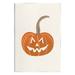 The Holiday Aisle® Casual Jack-O-Lantern Smile by Taylor Shannon Designs - Unframed Graphic Art on MDF | 15 H x 10 W x 0.5 D in | Wayfair