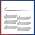 Arlmont & Co. Tent Stakes Inflatable Stake 60 Pack, Steel | Wayfair 86E4B9D0F48144EBBD3350C1C181F475