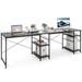 17 Stories Linmore L-Shape Desk Metal in Black | 29.5 H x 95 W x 24 D in | Wayfair A84DBFE7E4A44BDA81EBC2ED12031BB5