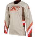 Klim Mojave 2023 Maillot de motocross, beige, taille M