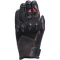 Dainese Karakum Ergo-Tek Magic Connection Motorradhandschuhe, schwarz-rot, Größe S