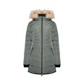 Dare 2B Womens/Ladies Striking III Long Length Padded Jacket (Duck Green) - Size 18 UK