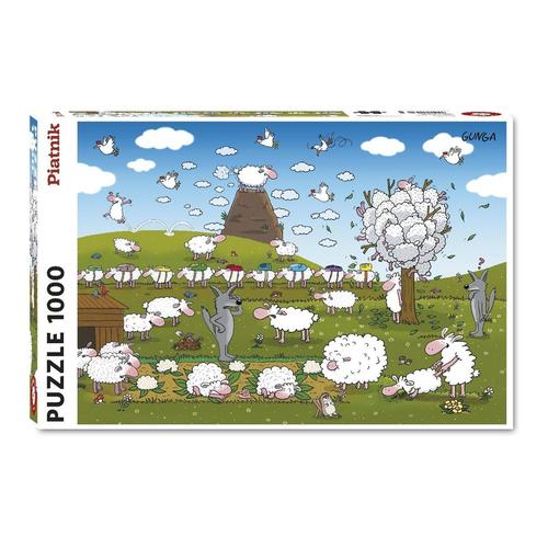 Gunga - Schafe Im Paradies - 1000 Teile Puzzle