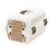 Richell 80027 Pet Travel Carrier Small - White