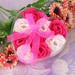 YANXIAO 9Pcs Scented Rose Flower Petal Bath Body Soap Wedding Party Gift çŽ«çº¢ï¼ŒHot Pink 2023 As Shown - Cute Design