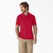 Dickies Men's Short Sleeve Performance Polo Shirt - Apple Red Size 2 (WS247F)