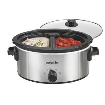 Proctor Silex 6 Quart Double-Dish Slow Cooker