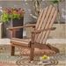 Outdoor Patio foldable solid wood Adirondack Chair