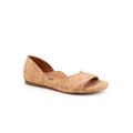 Women's Cypress Flat Sandal by SoftWalk in Natural Cork (Size 8 1/2 N)