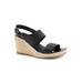 Women's Hartley Sandal by SoftWalk in Black (Size 7 N)