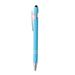 10x Metal Capacitive Stylus Pen Smooth Ballpoint Pen 1.0mm Black Ballpoint Pen with Pen-Clip for Most Capacitive Screen