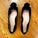 Kate Spade Shoes | Kate Spade, Black Flats With Pearl And Gold Accents | Color: Black/Gold | Size: 9.5