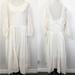 Free People Dresses | Free People Lace Peasant Maxi Dress | Color: White | Size: M
