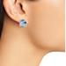 Kate Spade Jewelry | Kate Spade New York Small Square Stud Earrings | Color: Blue/Pink | Size: 0.5"