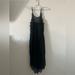 Free People Dresses | Free People Intimately Y2k Black Vintage Flowy Lace Mini Shes Got It Dress Sz Xs | Color: Black | Size: Xs