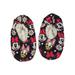 Disney Shoes | 7/8 Minnie Mouse & Daisy Duck House Grippy Non-Skid Slippers | Color: Black/Pink | Size: 7g