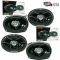 4x NEW JVC Car Audio speaker CS-J6930 6x 9 3-WAY CAR AUDIO SPEAKERS 800W Max Bundle