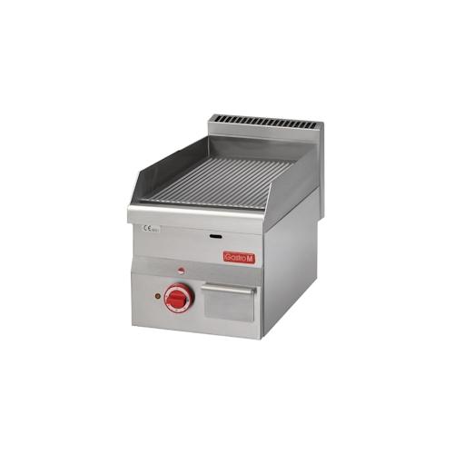 Gastro M elektrische Grillplatte 60/30FTRE Gerillt
