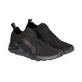 Crosshatch Men Trainers Lace up Casual Gym Sports Lightweight Shoes Black UK 9