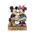 enesco Traditions Mickey & Minnie 85th Anniversary Figurine Resin in Blue/Red/White | 6.5 H x 5 W x 3.75 D in | Wayfair 4037500